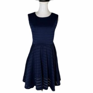 City Studio | Dresses | City Studio Womens Black Short Sleeveless Mini Fit  Flare Dress Juniors 7 Fall | Poshmark